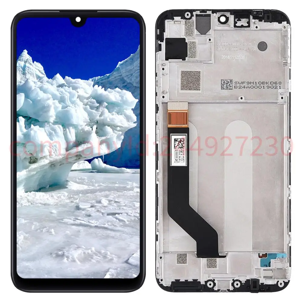 5 84 '񟞨x2280 для Xiaomi Mi Play экран ЖК дисплей дигитайзер сенсорный s с рамка Запасные