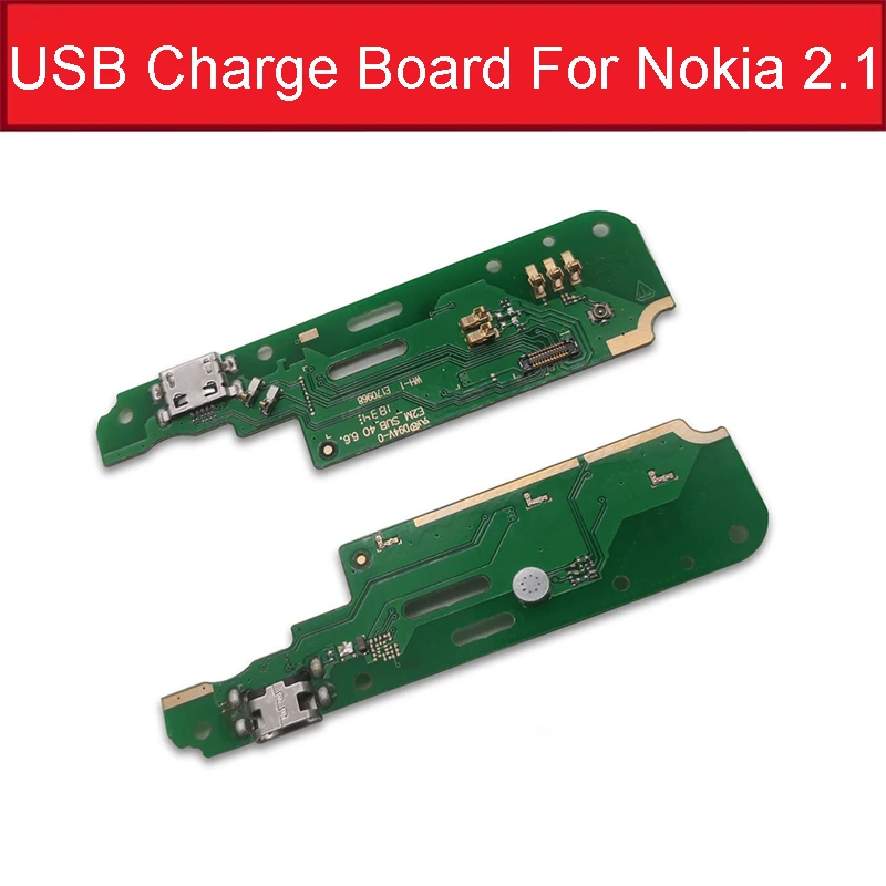 Charger USB Jack Board For Nokia 2 2.1 3 3.1 Plus 5 5.1 6 6.1 7 7.1 Plus 8 Charging USB Port Board Module Replacement Parts