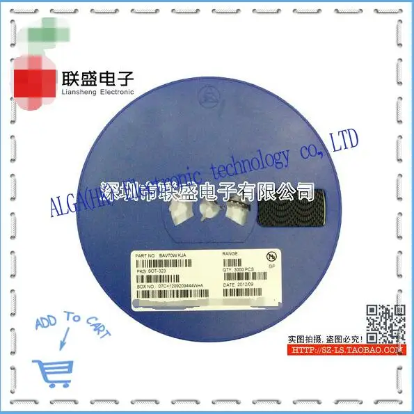 

BAV70W SOT - 323 mark: KJA h tube "authentic sale"