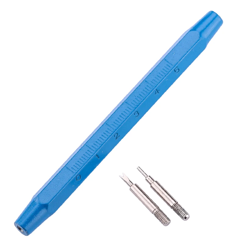 Watch Band Strap Buckle Spring Bar Link Pin Remover Repair Opener Measuring Tool  Aluminum Alloy Professional Watch Tools
