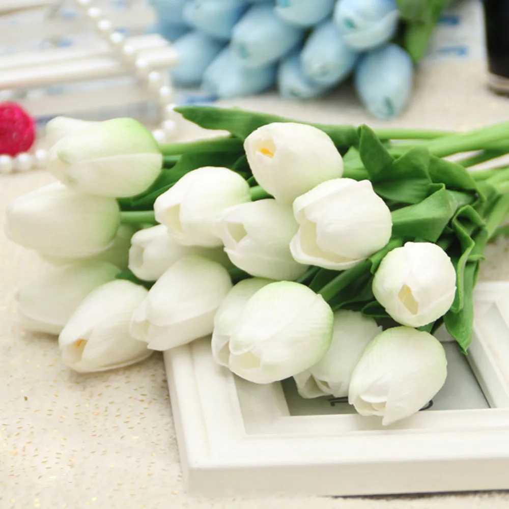 Новое поступление 10 шт. Многоцветный Красный Розовый реальный на ощупь