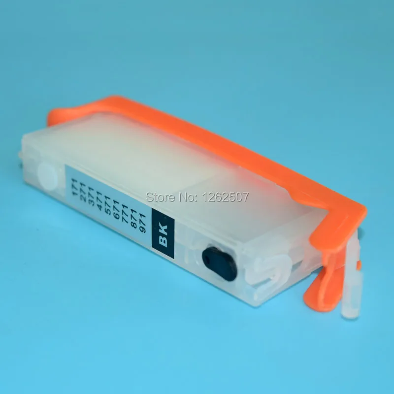 6 Цвет набор чернил для заправки картриджа принтера canon PGI-370 CLI-371 пустые картриджи