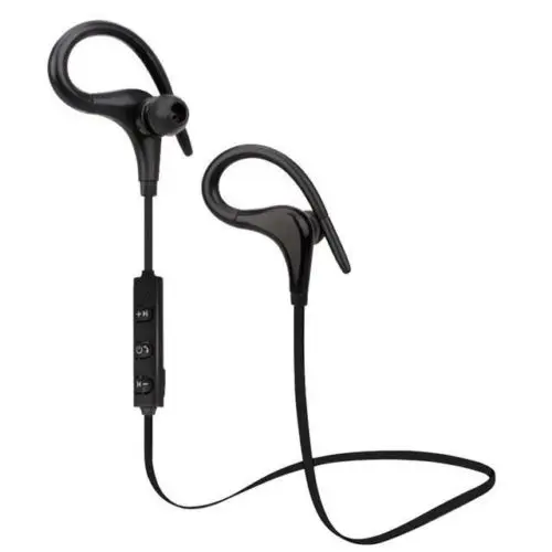 BT1-BLACK Nouvve Bluetooth наушники, Спортивные Беспроводные наушники, bluetooth-гарнитура с защитой от пота, басовые наушники с микрофоном для телефона, iPhone, Xiaomi - Цвет: BT1-BLACK