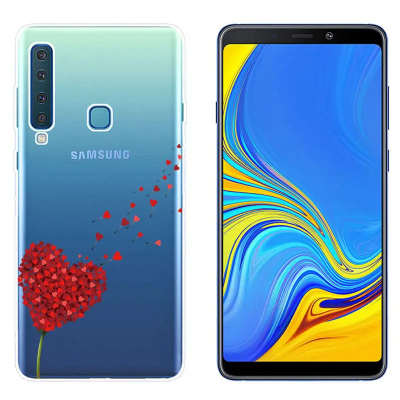 Мягкий ТПУ чехол Arvin для Samsung Galaxy A9 2018 смартфона A5 A6 A7 A8 прозрачный силиконовый A750