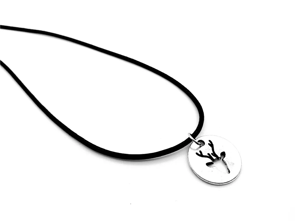 Оригами любовь оленьи рога ожерелье полые контур животное Американский Лось