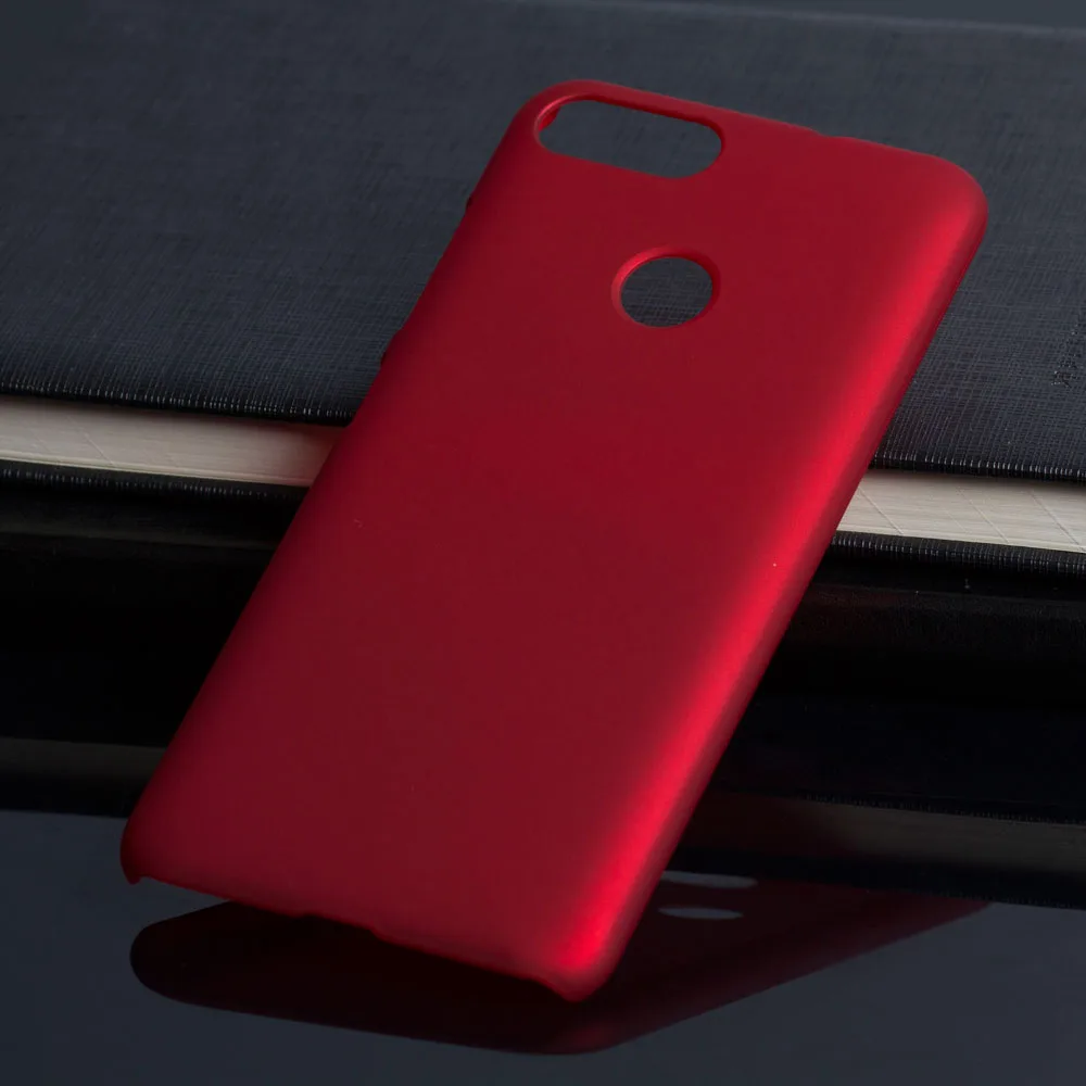 Red Пластик Coque 5.7For Asus Zenfone Max Plus Zb570Tl чехол для Asus Zenfone Max Plus M1 Zb570Tl телефона чехол-лента на заднюю панель - Цвет: Red