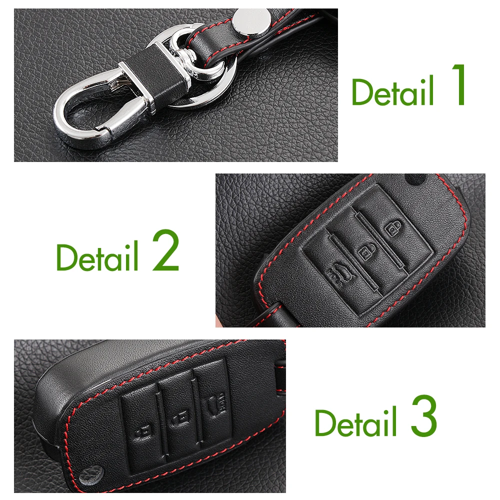 Лидер продаж автомобильный кошелек для смарт ключа чехол ключей из натуральной