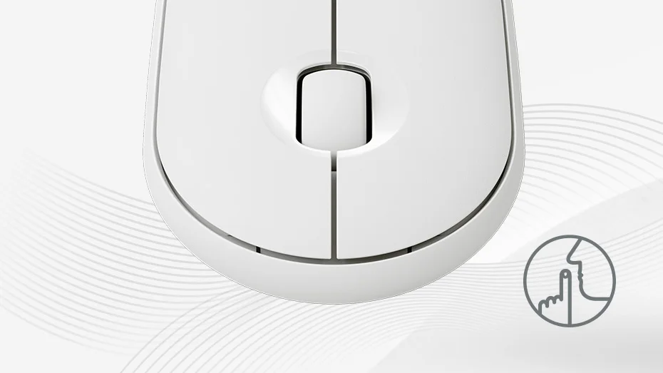 Logitech M350 Pebble Cobblestone легкая Бесшумная мышь Bluetooth беспроводная Двухрежимная Бесшумная портативная модная мышь