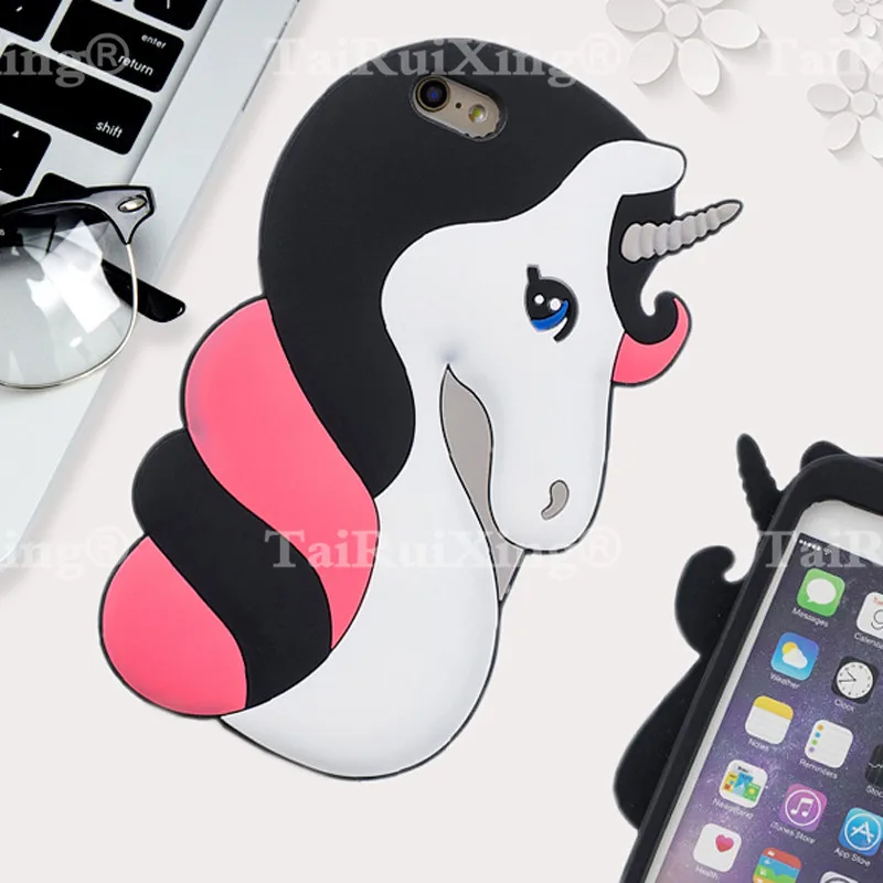 Лидер продаж! Мягкий силиконовый чехол для телефона с 3D миньонами Apple iPhone 6 S 4 7