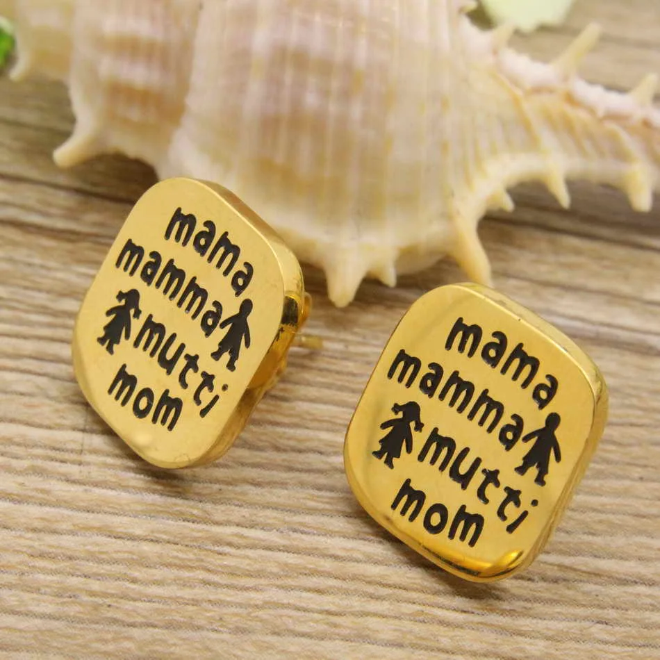 Популярные Модные Ювелирные наборы из нержавеющей стали золотого и серебряного