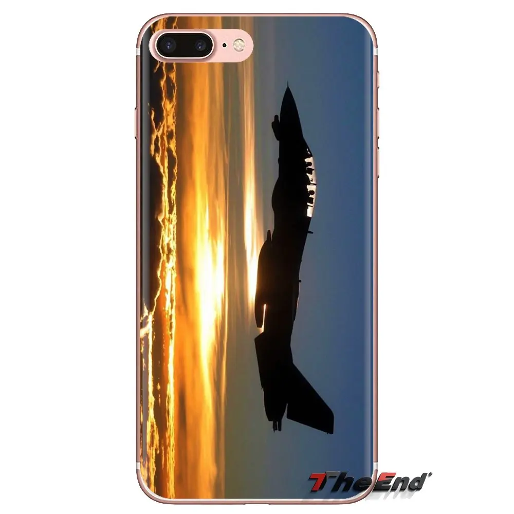 Plane With Sunset Glow Theme TPU Transparent Cover Bag For Samsung Galaxy J1 J2 J3 J4 J5 J6 J7 J8 Plus 2018 Prime 2015 2016 2017 |
