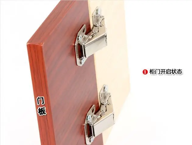 2pcs 3&quot 4&quot Closet Cabinet Cupboard Kitchen Cold Rolled Steel Hinge Without Punch | Инструменты