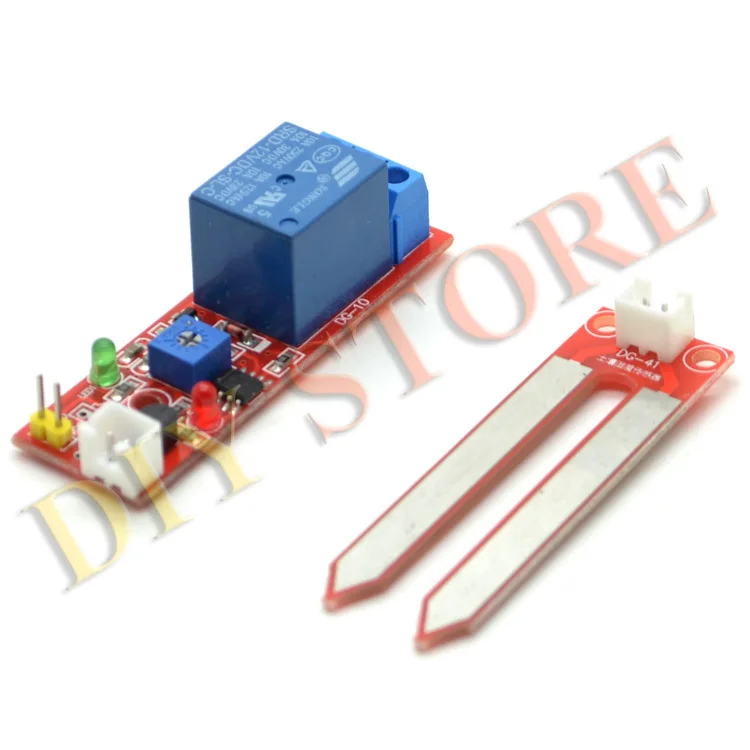 12 В влажности почвы модуль мониторинга автоматический полив устройства сад