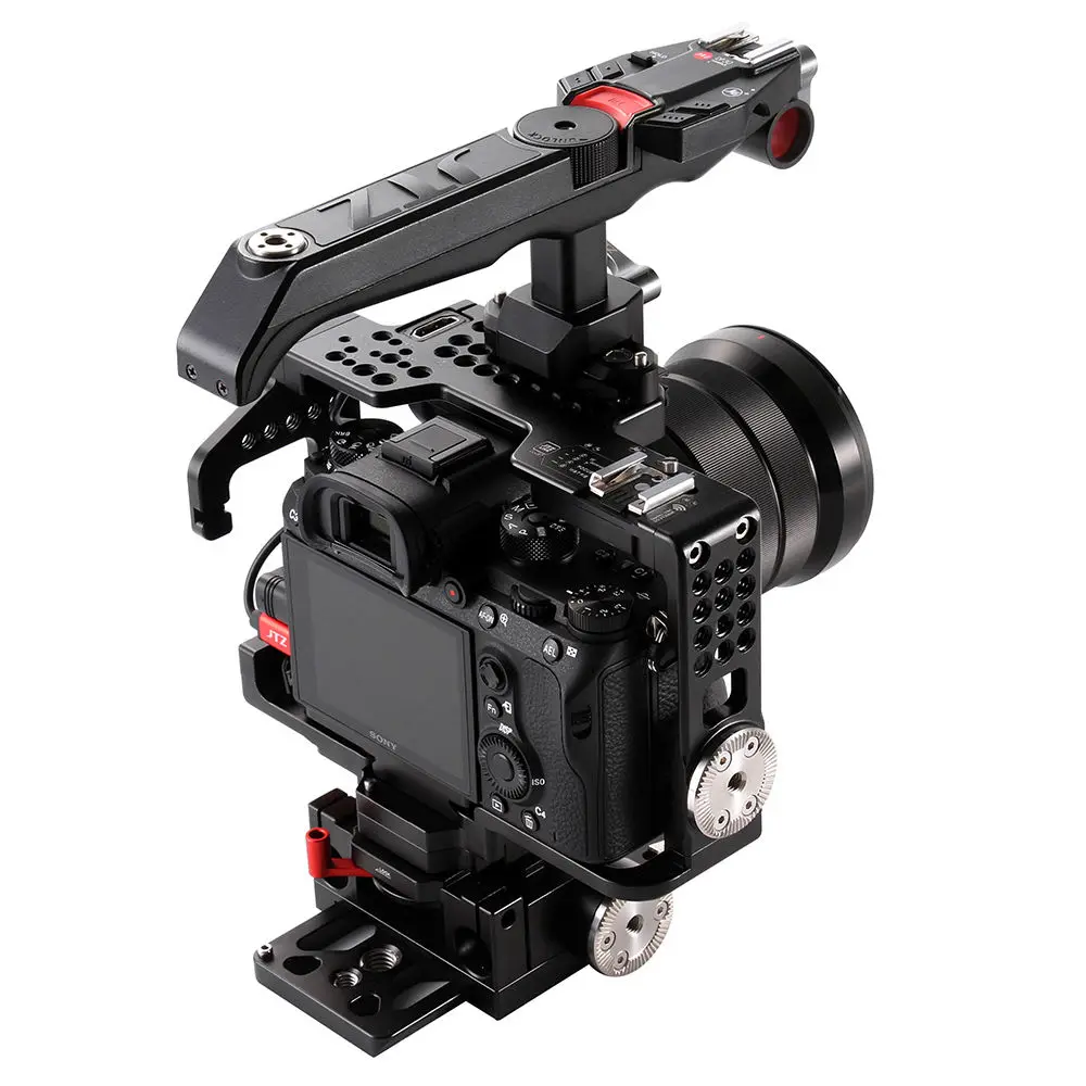 Штатив для видеокамеры JTZ DP30 с ручкой SONY A9 A7III A7RIII A7SIII|handle rig|video cagecamera video cage |