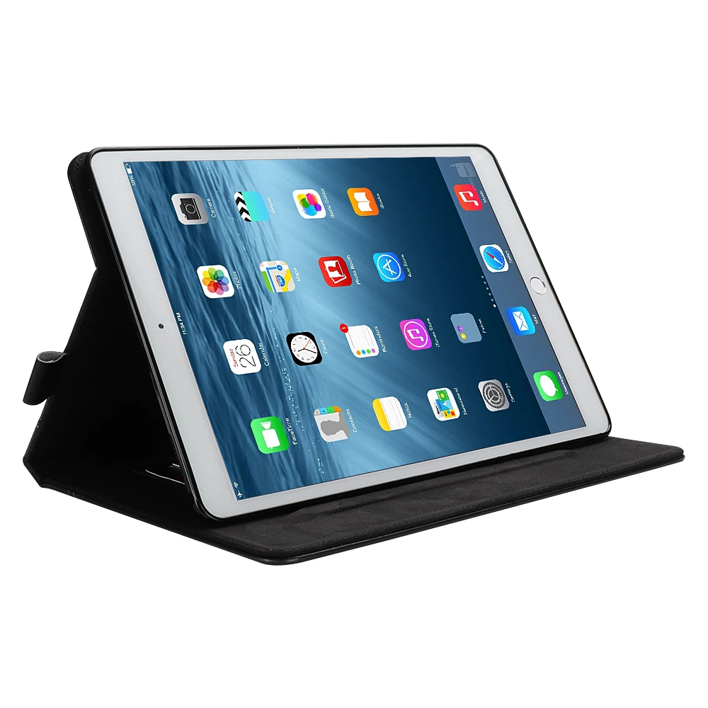 Для нового iPad 9 7 2018 чехол Винтажный стиль книги Фолио кожа мульти угол стенд смарт
