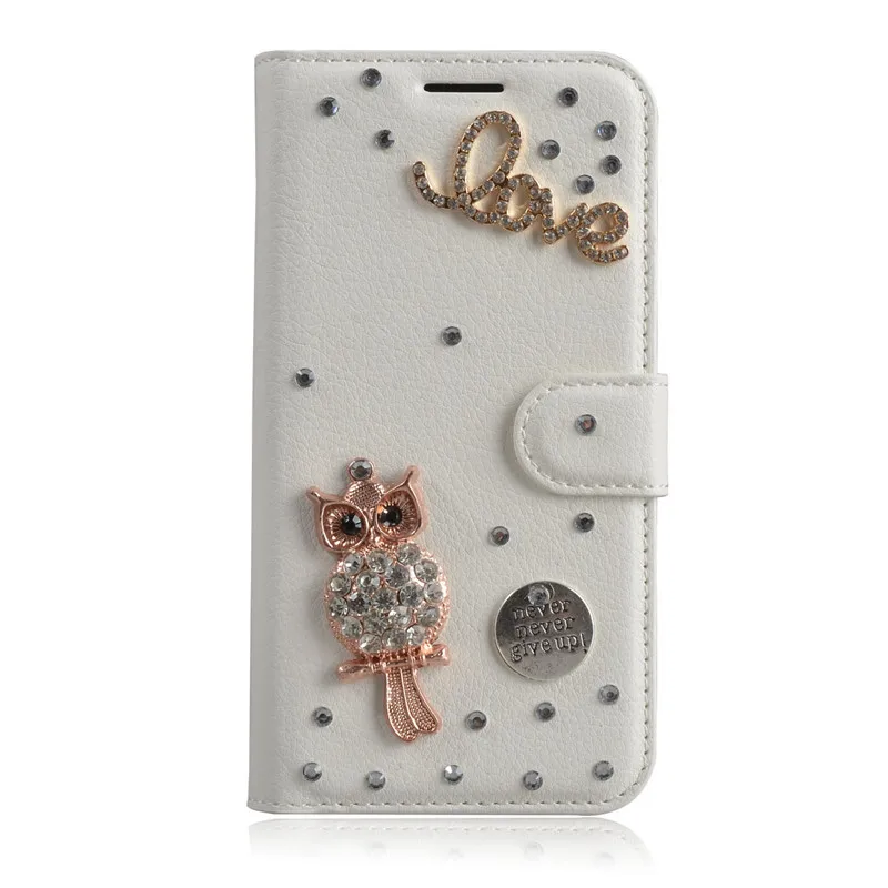 Bling со стразами кошелек искусственная кожа флип чехол карты для Samsung Galaxy Grand Prime G530