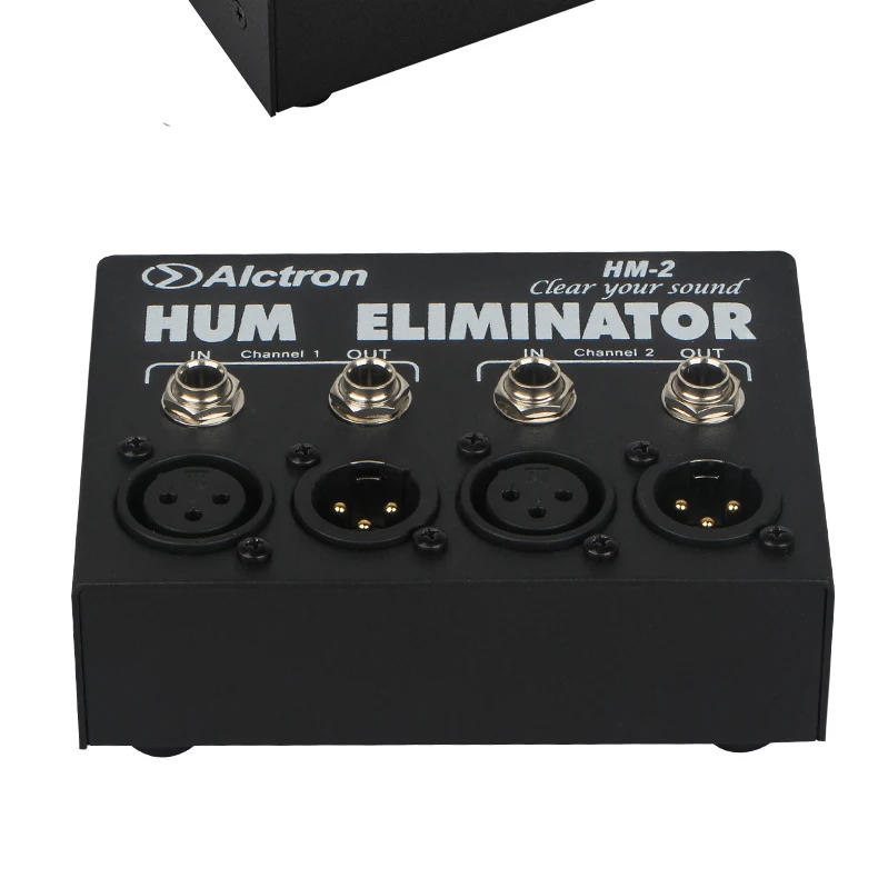 Alctron HM-2 hum eliminator для снижения шума для профессиональной студии записи, живой сцены, концерта таких случаев