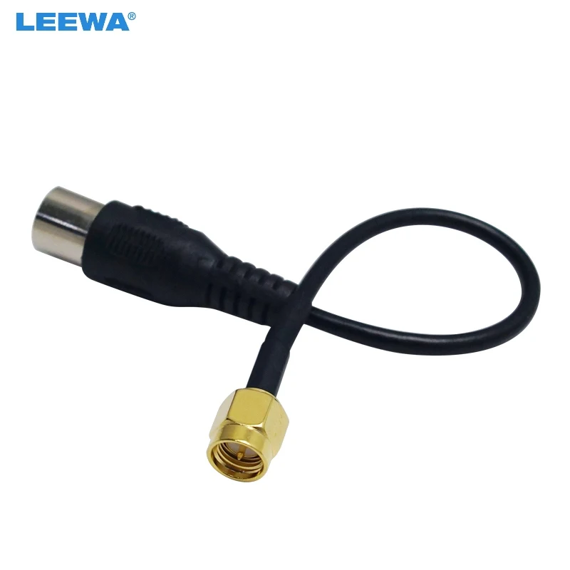 Автоматический разъем LEEWA 16 2 см SMA штекер в IEC DVB T ТВ PAL гнездо адаптер RG174 кабель
