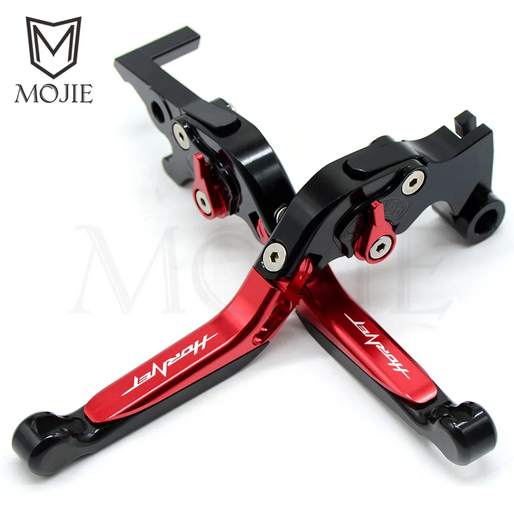 Red Black Для Honda CB599 CB600F HORNET 600 1998-2006 складной выдвижной мотоцикл сцепные рычаги 1999 2000 2001 2002 2003 2004 2005 - Цвет: Red Black