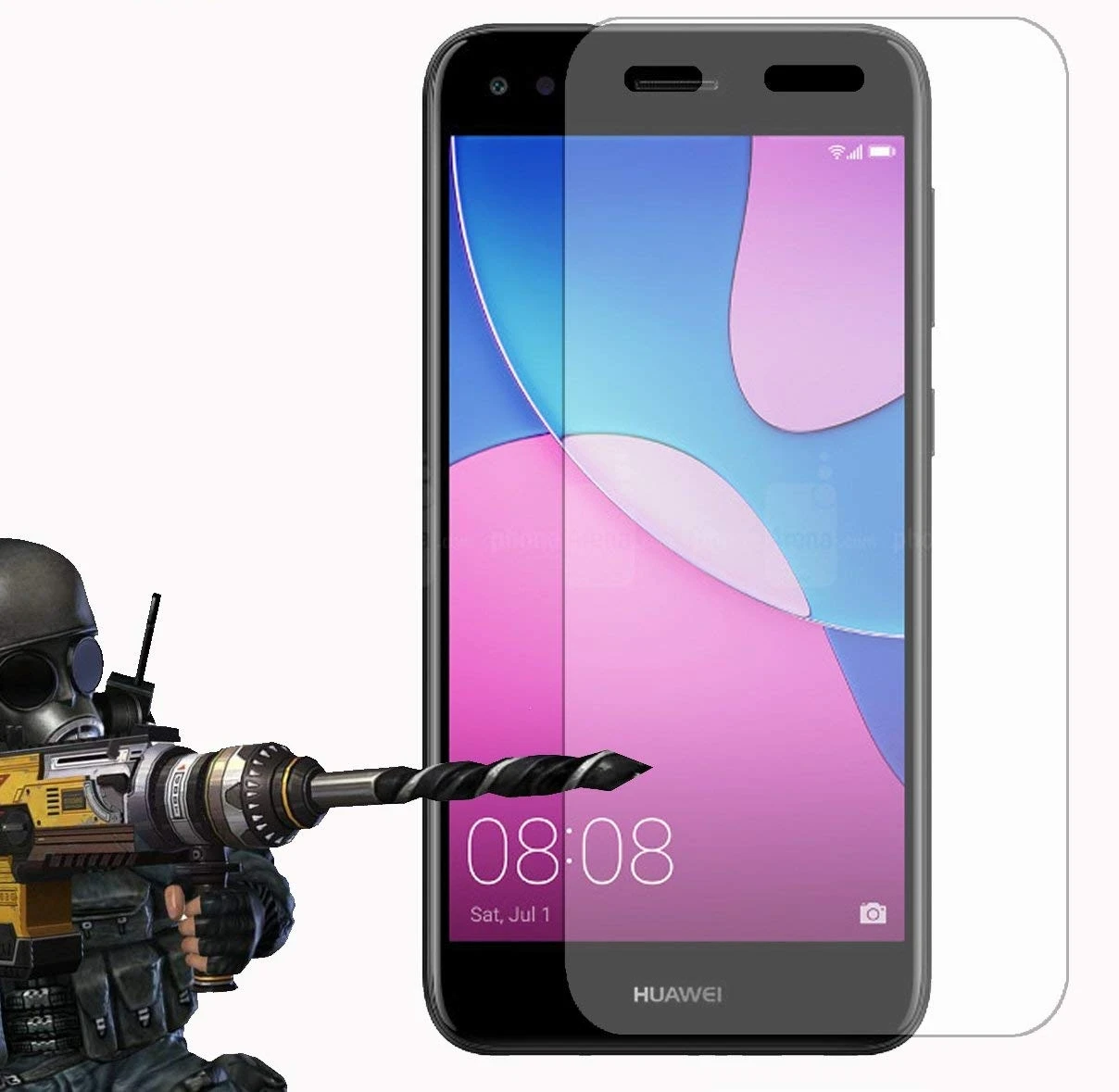Для Huawei P9 Lite мини закаленное стекло защита экрана 2.5D защитное Y6 Pro 2017 пленка для
