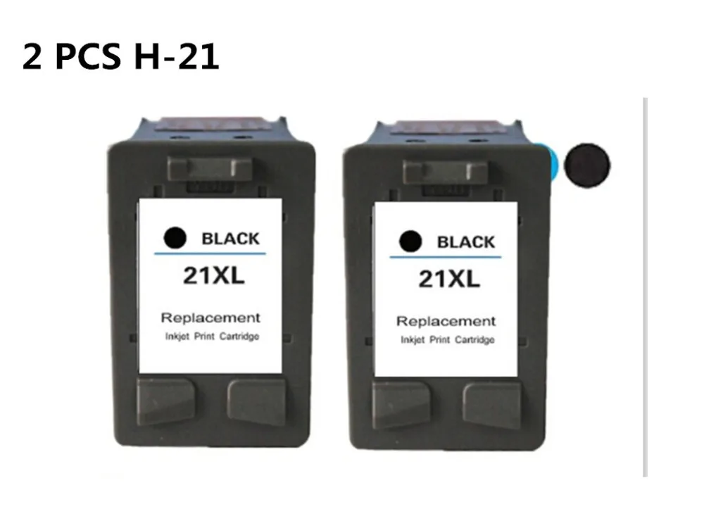Картридж с черными чернилами для принтера HP 21 1410 5610 F2179 C9351A J3625 J3635 2 шт. | Компьютеры