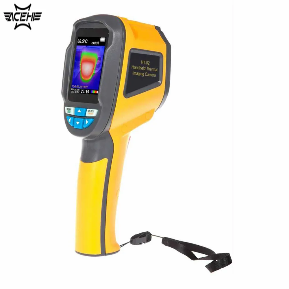 Прецизионная тепловизирующая камера Инфракрасный термометр Imager-20 ~ 300 градусов 2 4