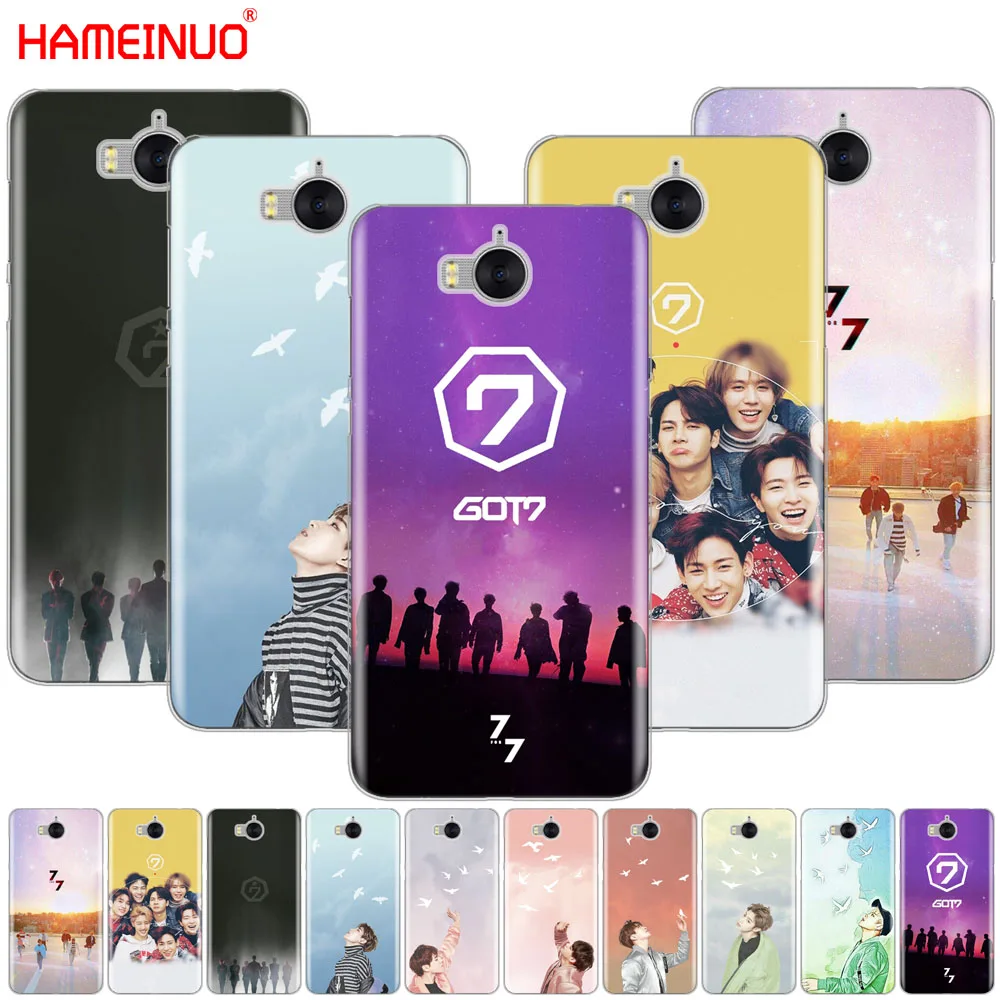 HAMEINUO GOT7 Jackson JinYoung got 7 Чехол для мобильного телефона huawei honor 3C 4X 4C 5C 5X 6 Y3 Y6 Y5 2 II Y560