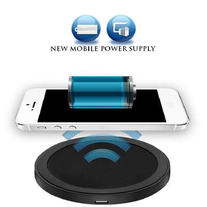 Универсальный смартфон 5V 1A Быстрое беспроводное зарядное устройство передатчик