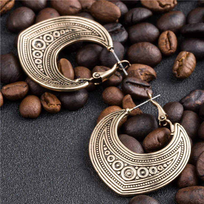 Brinco longo aros de plata женские античные позолоченные серьги с бантом из сплава цинка