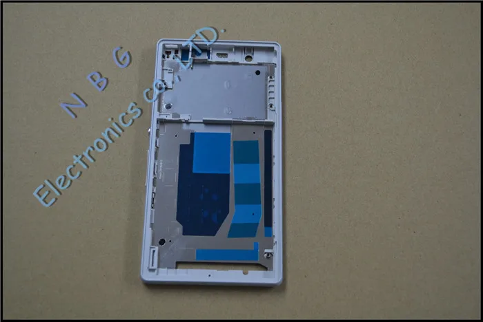 Новинка для sony Xperia Z L36H LT36 C6603 C6602 Передняя средняя рамка корпуса + задняя крышка