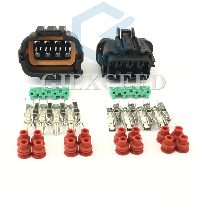 2 комплекта 8 Pin 6185 1177 6188 0736 автомобильный разъем гнездо для фары Nissan Sylphy Teana|Кабели