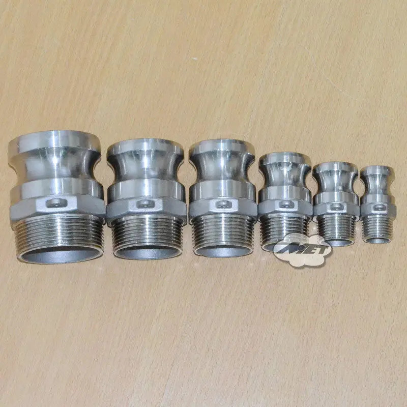 Megairon 1 предмет 1-1/4 &quotТип F Мусор Насоса адаптер мужчина camlock с мужской резьбы ss 316 max