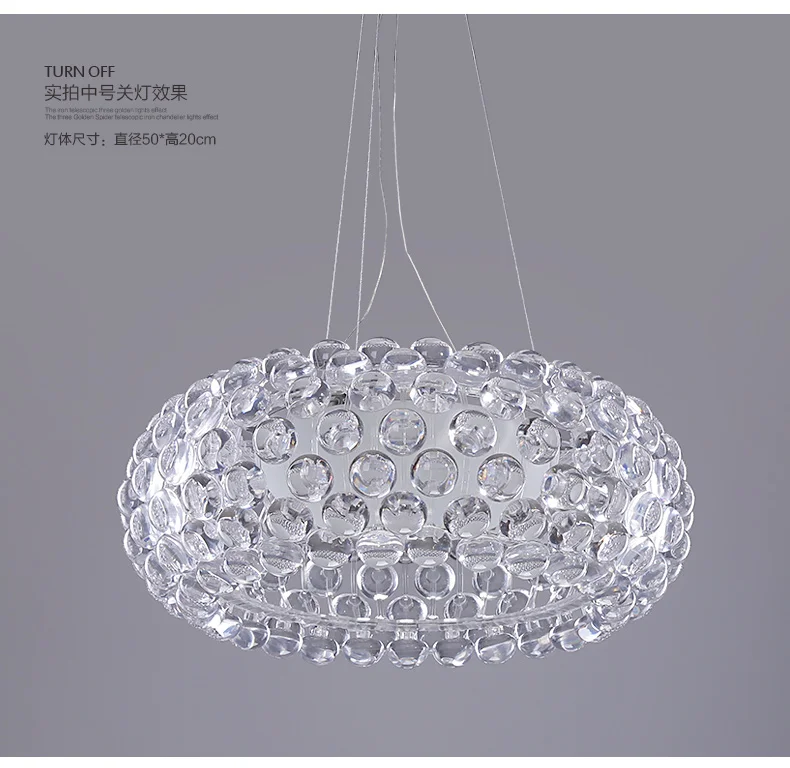 Бесплатная доставка 200 Вт подвесной светильник современный Foscarini дизайнерская