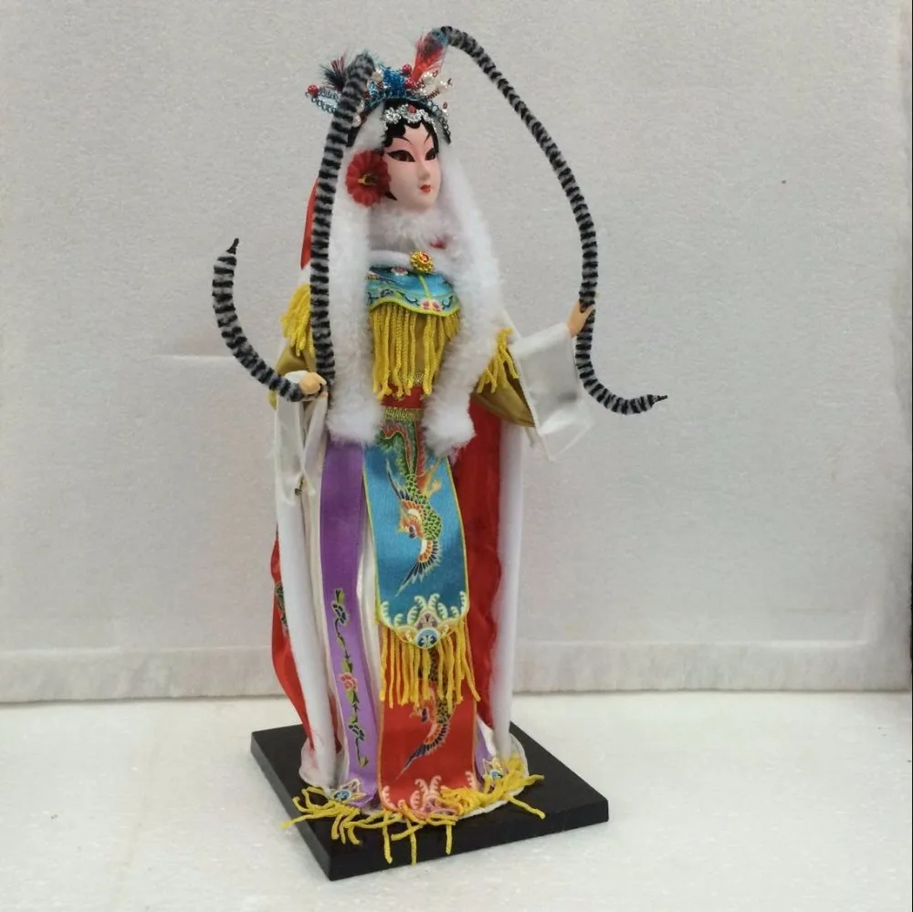 30*10 см китайское сырье ручной работы шелковые прикольные люди Opear фигура костюм