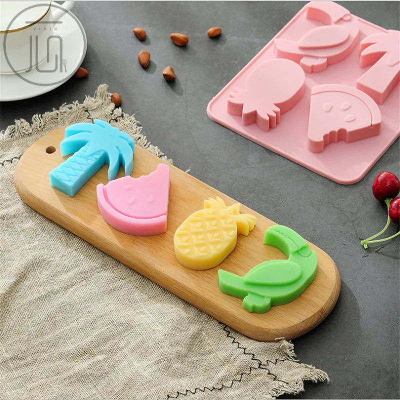 Рыба Стиль силиконовые формы для шоколада украшения торта пресс милые изобилие