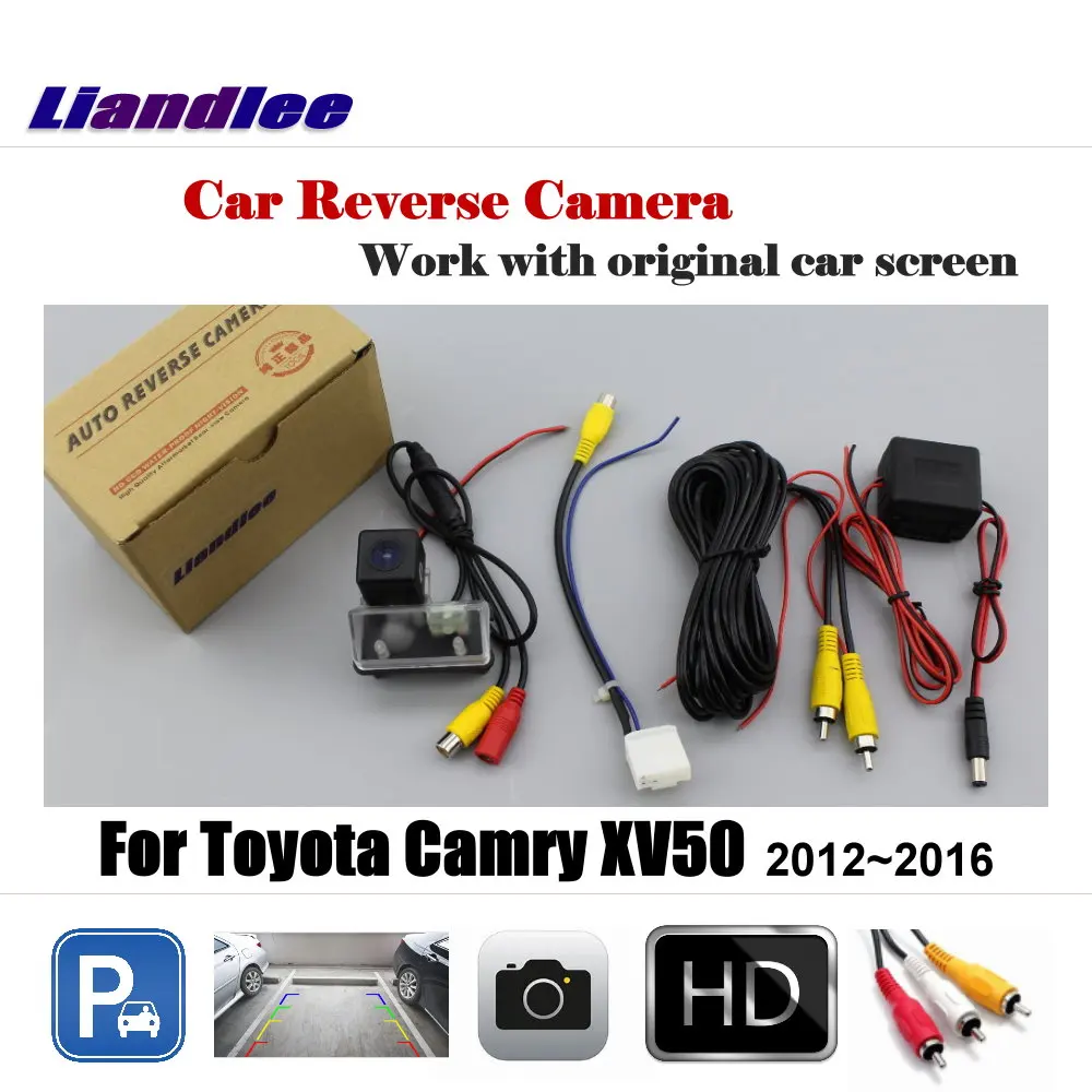 Liandlee для Toyota Camry XV50 2012 ~ 2016 дисплей/камера заднего вида парковочная камера