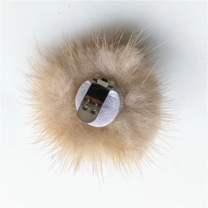 Fxfurs Hot Sale Multicolor Mink Hair Women's Shoes Decoration Detachable Elegant Accessory For High Heels | Аксессуары для