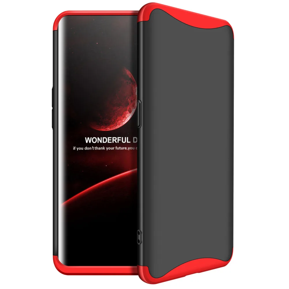For OPPO Find X Case 360 Degree Protected Full Body Phone for Shockproof Cover+Glass Film FindX | Мобильные телефоны и