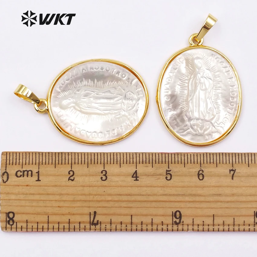 WT-P1353 WKT оптовая продажа подвеска в классическом Кулон овальной формы Религиозном