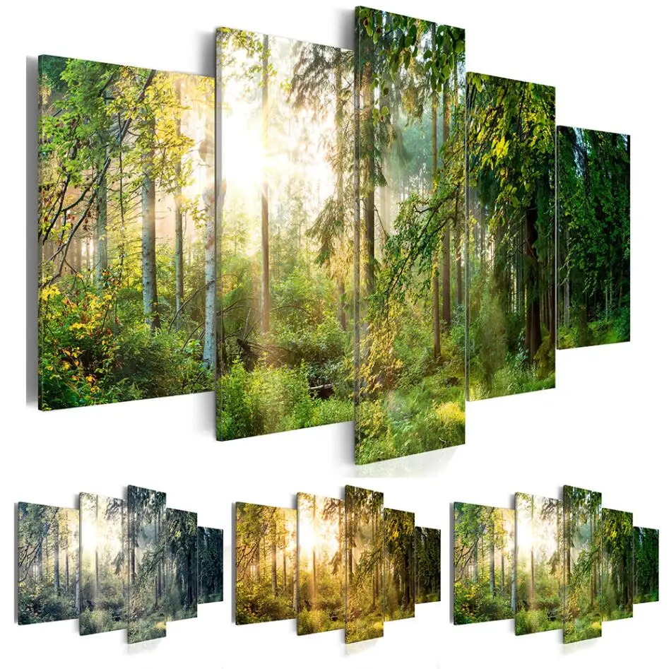 5 шт. настенные картины на холсте без рамки|canvas photo print|canvas photophoto print |