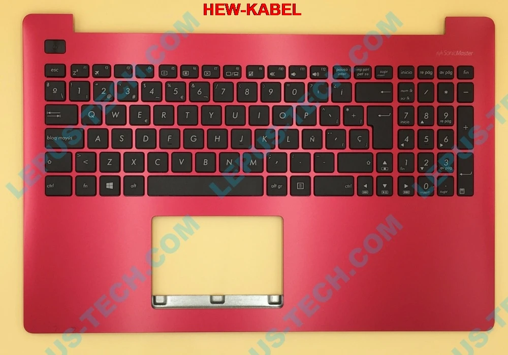SP Испания LA клавиатура для ASUS X553 X503 X503M X503MA X553MA верхняя крышка чехол рук 90NB04X4 R31SP0