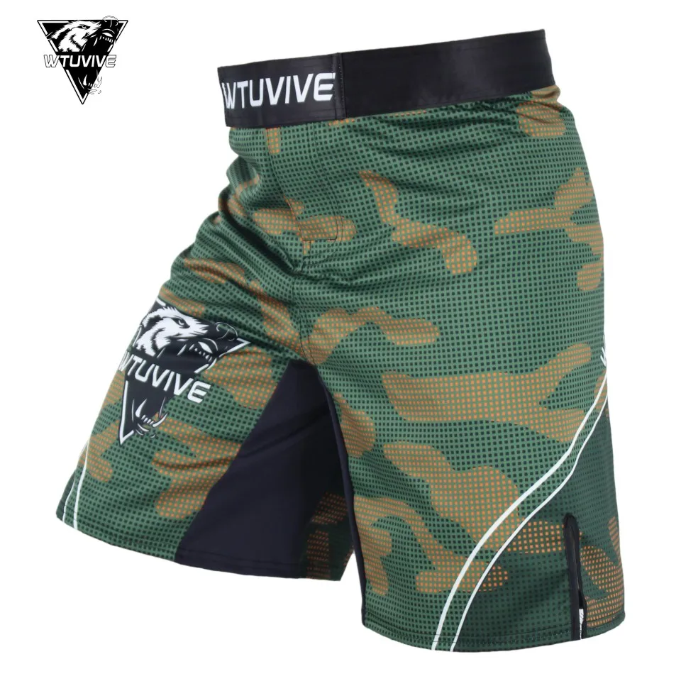 

SUOTF MMA 2017 New Boxing Features Sports Training Muay Thai Fitness Personal Combat Shorts Thai Boxing Shorts