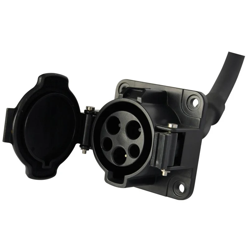 Dostar SAE J1772 EV зарядное устройство гнездо 32A тип 1 Электрический разъем