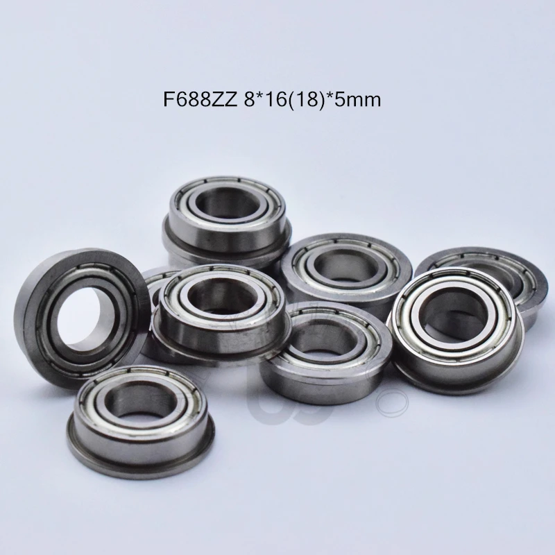 F688ZZ 8*16 и 18*5 (мм) 10 шт. Бесплатная доставка подшипник 688 F688Z F688 ZZ с глубоким желобом