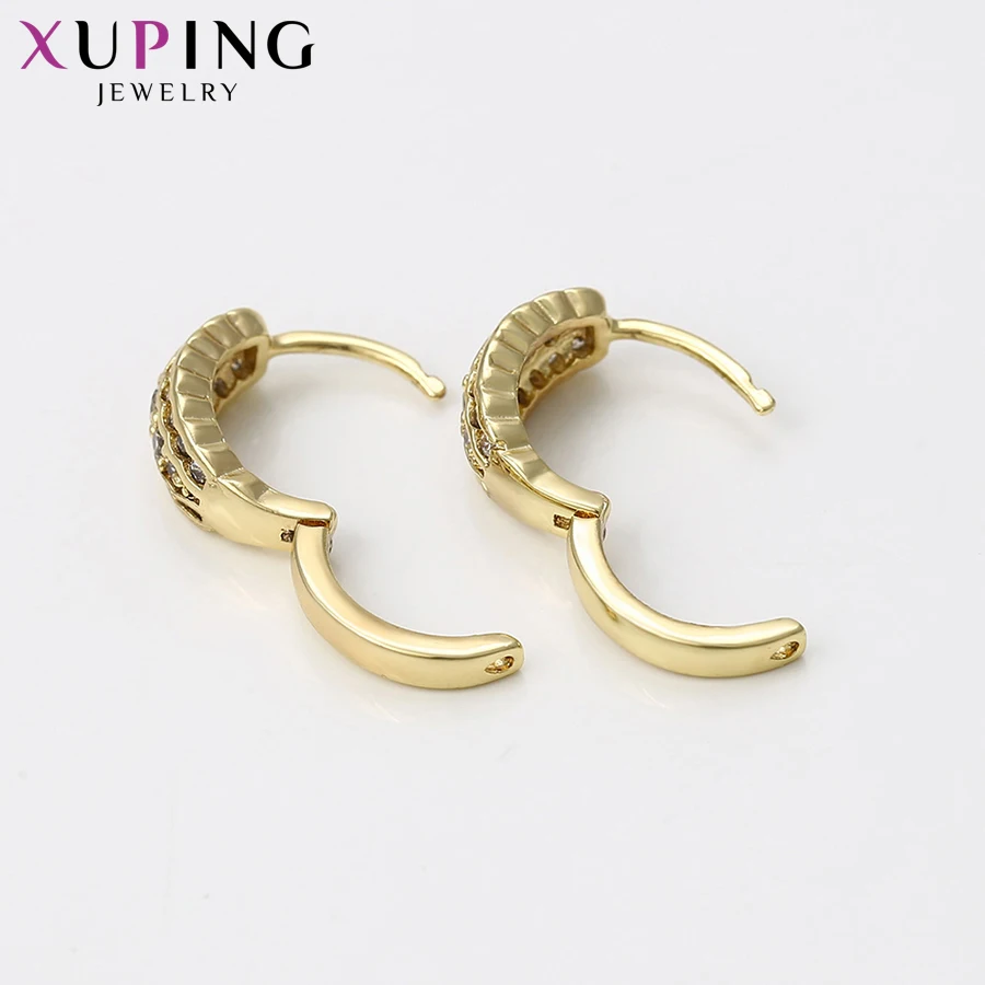 Элегантные светильник Ги Xuping светло желтые позолоченные серьги кольца новый