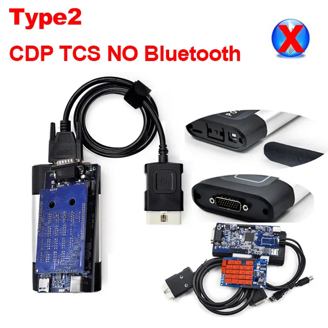 Type2 CDP TCS NO BT CDP TCS plus. R0 keygen программное обеспечение такой же как mvd multidiag Pro для автомобилей/грузовиков OBDII OBD2 автоматический диагностический инструмент OBD 2 сканер - Цвет: Type2 CDP TCS NO BT