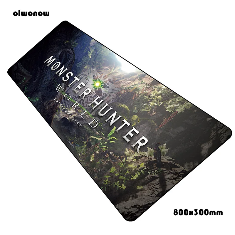 Коврик для мыши monster hunter Domineering компьютерный коврик для мыши 800x300x3 мм padmouse Профессиональный коврик для мыши гаджет офисные настольные коврики - Цвет: Size 800x300x3mm