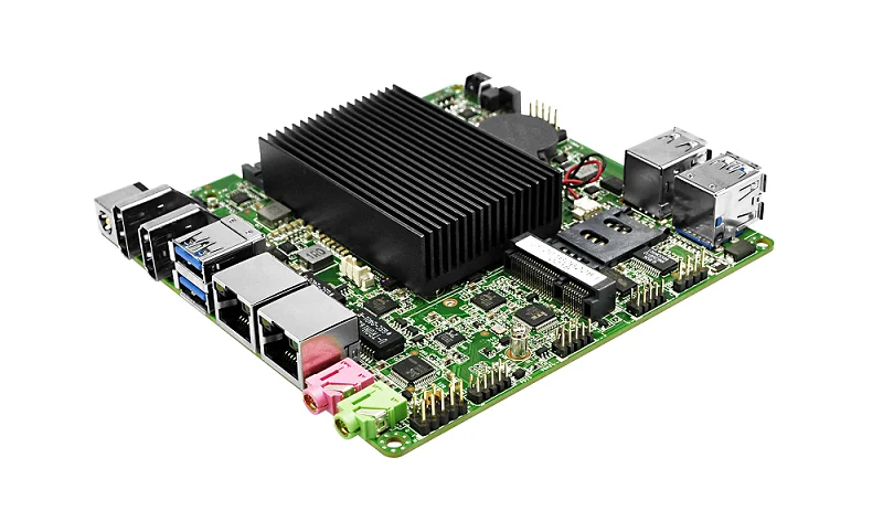 QOTOM Mini ITX Motherboard Q3160G2-P with Celeron J3160 Processor, quad core up to 2.24 GHz