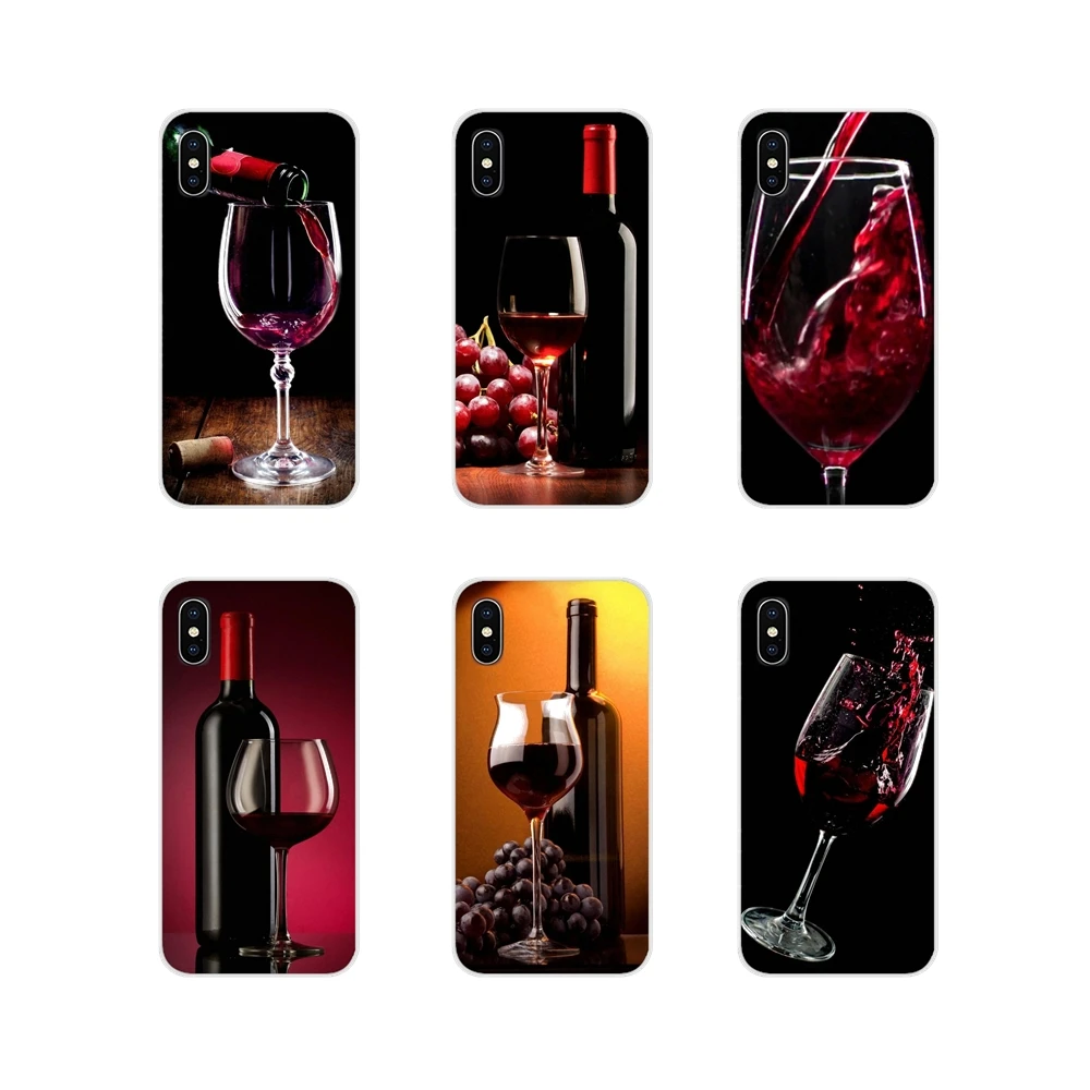 Для HTC One U11 U12 X9 M7 M8 A9 M9 M10 E9 Plus Desire 630 530 626 628 816 820 830 аксессуары Чехлы винные бутылки