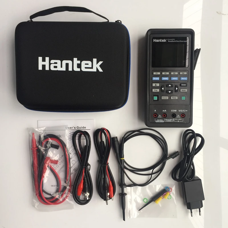 Осциллограф цифровой Hantek 3 в 1 2D72 250MSa/S USB мультиметр портативный 2 канальный 40 МГц 70
